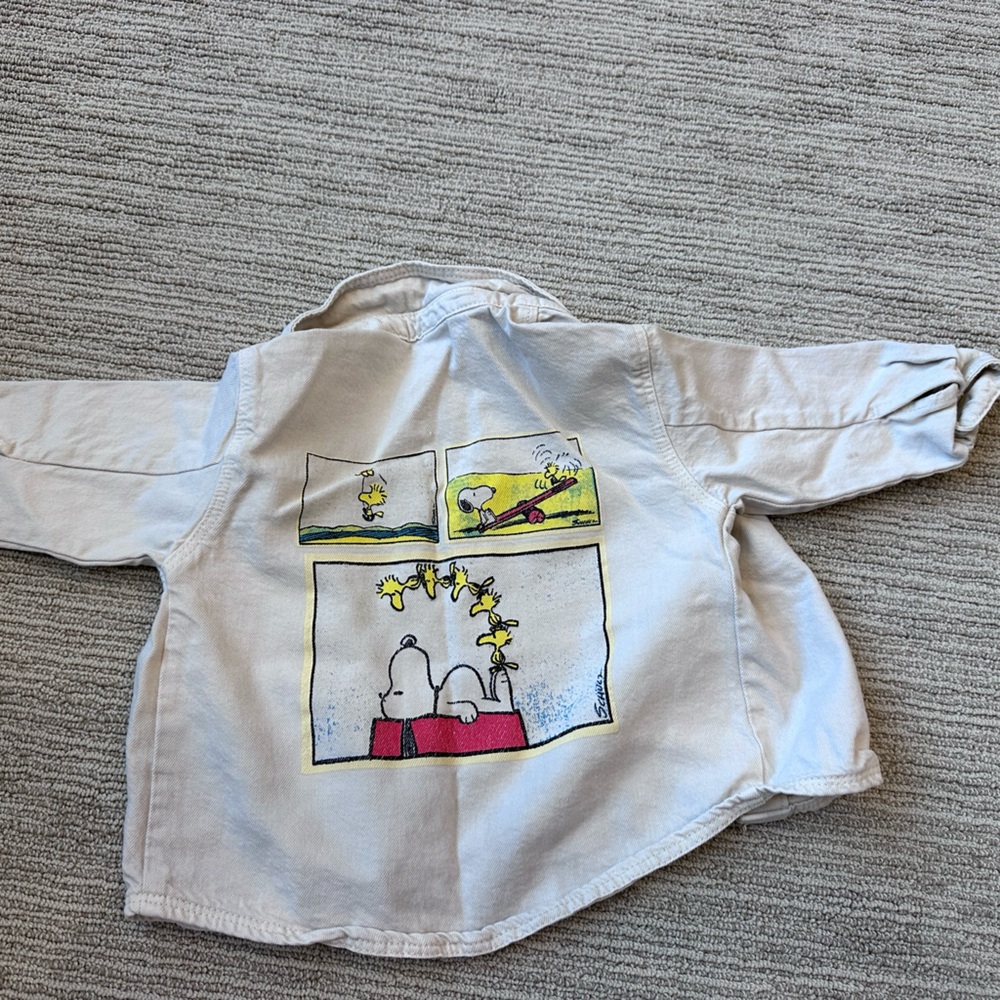 Snoopy Zara Kids Overcoat 18-24